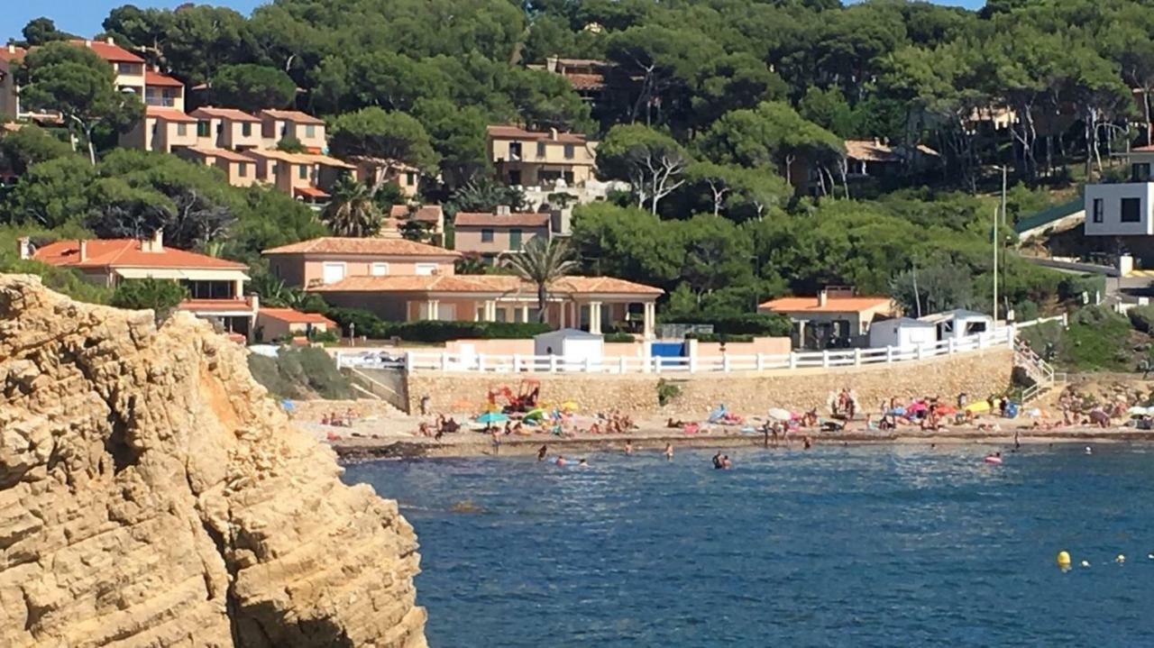 T2 Rez De Jardin 300M Plage De Beaucours Sanary Sur Mer Exteriér fotografie